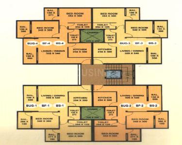 Prasad Pangam Vasundhara Complex Images for Cluster Plan of Prasad Pangam Vasundhara Complex 1