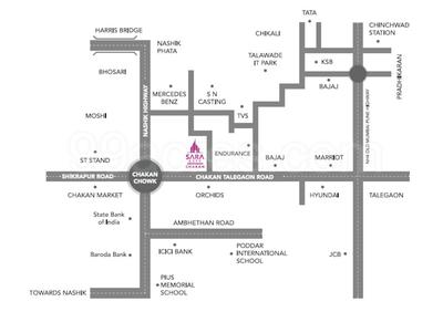 Project Image of 279.32 - 310.0 Sq.ft 1 BHK Apartment for buy in Sara City C4