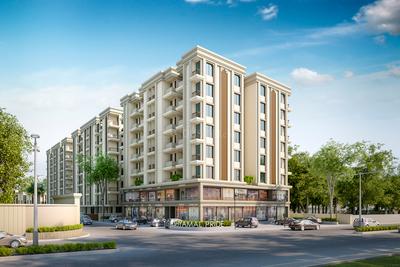 Shree Ganesh Shyamal Pride Apartment Elevation 2