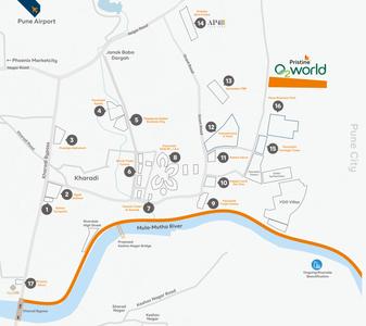 Project Image of 811.0 - 1688.0 Sq.ft 2 BHK Apartment for buy in Pristine O2 World
