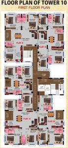 Project Image of 1677.0 - 2058.0 Sq.ft 3 BHK Apartment for buy in Ashiyana Vista