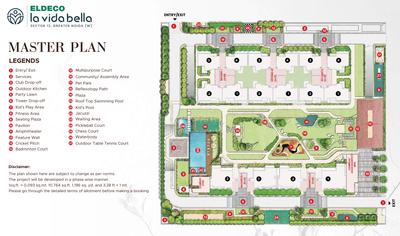 Project Image of 1425.0 - 3300.0 Sq.ft 2 BHK Apartment for buy in Eldeco La Vida Bella