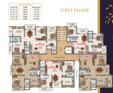 Project Image of 930.0 - 1615.0 Sq.ft 2 BHK Apartment for buy in V K Superior