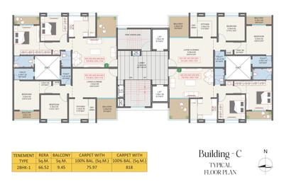 Project Image of 1160 Sq.ft 2 BHK Apartment / Flat for sale in Wakad for Rs. 10600000
