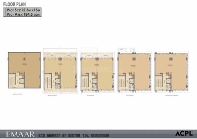 Project Image of 968.75 - 1980.56 Sq.ft Residential Plot Plot for buy in Emaar Business District Ebd 114