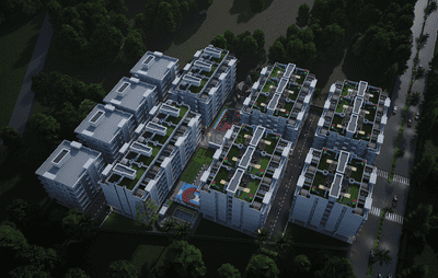 Project Image of 1050.0 - 1650.0 Sq.ft 2 BHK Apartment for buy in Vihaan Green Heaven