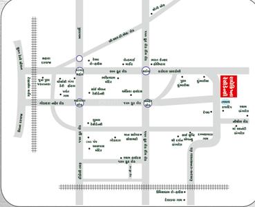 Radhe Krishna Residency Location Plan 1