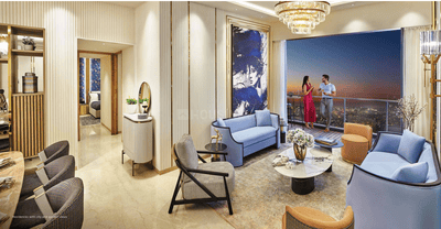 Project Image of 351.33 - 2721.44 Sq.ft 1 BHK Apartment for buy in Lodha New Cuffe Parade Estrella