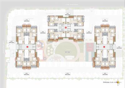 Project Image of 937.54 - 959.06 Sq.ft 3 BHK Apartment for buy in Shanti Priyam
