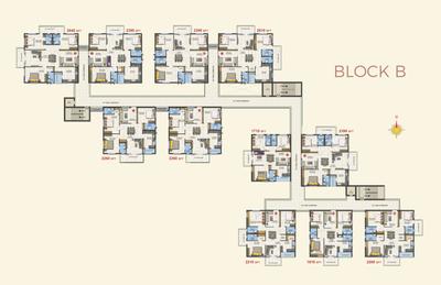 Project Image of 1710.0 - 2640.0 Sq.ft 3 BHK Apartment for buy in Aditya Fortune Heights