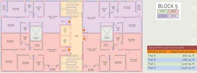 Project Image of 821.0 - 1773.0 Sq.ft 2 BHK Apartment for buy in Diamond Clubtown Courtyard