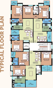 Project Image of 712.25 - 960.25 Sq.ft 2 BHK Apartment for buy in Shree Magnus