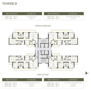 Project Image of 1182.0 - 1537.0 Sq.ft 3 BHK Apartment for buy in Emaar Serenity Hills Phase 1