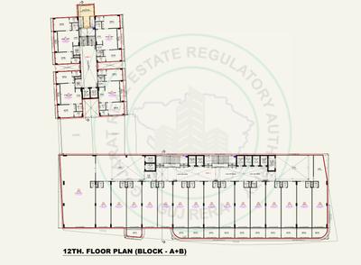 Project Image of 681.79 - 709.56 Sq.ft 2 BHK Apartment for buy in Shree One And Shree Forreva