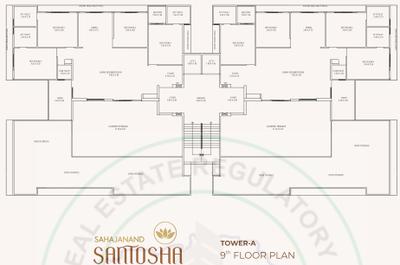 Project Image of 1575.3 - 2388.51 Sq.ft 4 BHK Apartment for buy in Sahajanand Santosha