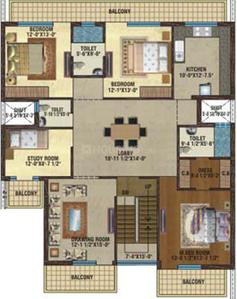 Project Image of 1335.0 - 2000.0 Sq.ft 3 BHK Apartment for buy in B M Elegant Homes