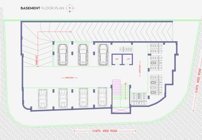 Project Image of 1047.11 - 1101.47 Sq.ft 3 BHK Apartment for buy in Kesariyaji Flats