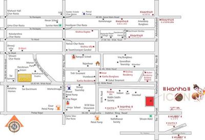 Project Image of 1250 Sq.ft 2 BHK Apartment / Flat for sale in Waghodia Road for Rs. 3500000