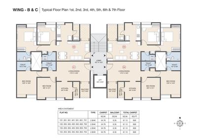 Project Image of 0.0 - 658.0 Sq.ft 2 BHK Apartment for buy in Shubhmatoshri Shubh Elara