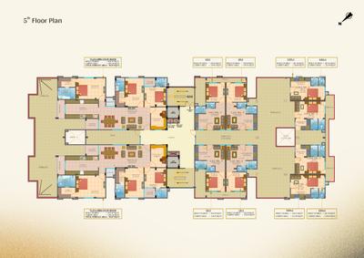 Project Image of 728.18 - 1401.26 Sq.ft 2 BHK Apartment for buy in Gopal Tirath Apartments Tower C