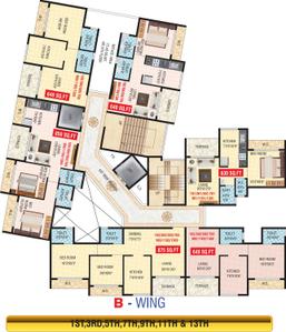 Project Image of 309.0 - 317.0 Sq.ft 1 BHK Apartment for buy in Sadguru Nakshtra Phase I