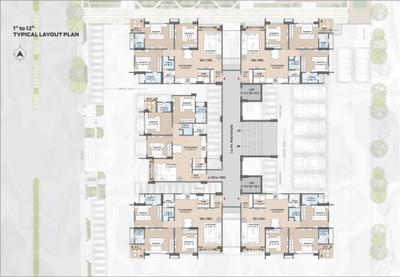 Project Image of 1450 Sq.ft 3 BHK Apartment / Flat for sale in Pal Gam for Rs. 7150000