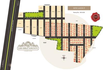 Propbricks Leo Hill County Layout Plan 1