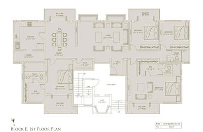 Project Image of 1674.0 - 3461.0 Sq.ft 3 BHK Apartment for buy in Utkal Villas