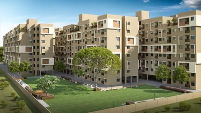 Project Image of 1008 Sq.ft 3 BHK Apartment / Flat for sale in Narolgam for Rs. 2600000