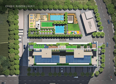Project Image of 1519.0 - 1836.0 Sq.ft 3 BHK Apartment for buy in Nyati Evoque