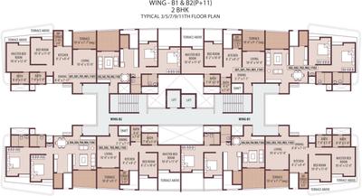 Project Image of 620 Sq.ft 1 BHK Apartment / Flat for sale in Dhanori for Rs. 4900000