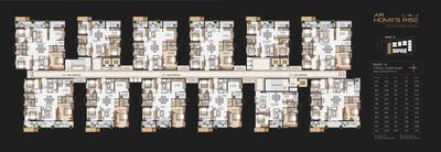 Project Image of 1720.0 - 3605.0 Sq.ft 3 BHK Apartment for buy in AR Homes Rise