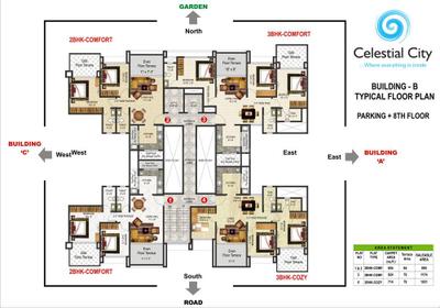 Project Image of 517.96 - 1310.0 Sq.ft 2 BHK Apartment for buy in Pharande Celestial City