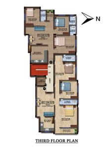 Project Image of 718.0 - 1296.0 Sq.ft 2 BHK Apartment for buy in Avittam Andal