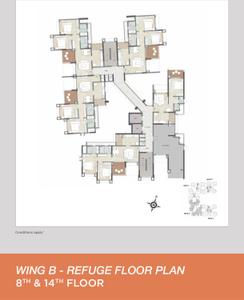 Project Image of 500.0 - 1090.0 Sq.ft 1 BHK Apartment for buy in Kalpataru Serenity Bldg 5