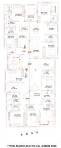 Project Image of 3400 Sq.ft 4 BHK Apartment / Flat for sale in Bangur Avenue for Rs. 22000000