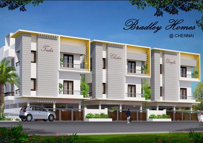 Project Image of 630.0 - 1060.0 Sq.ft 1 BHK Apartment for buy in Four Bradley Homes