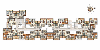 Project Image of 488.68 - 650.0 Sq.ft 2 BHK Apartment for buy in Thanekar Palacio Phase 1