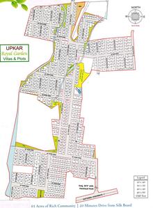 Project Image of 950.0 - 2400.0 Sq.ft Residential Plot Plot for buy in Upkar Royal Garden Plots
