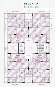 Project Image of 613.22 - 852.39 Sq.ft 2 BHK Apartment for buy in Shree Balaji Satyam Luxuria