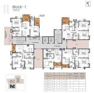 Project Image of 558.0 - 1236.0 Sq.ft 1 BHK Apartment for buy in Rosetta