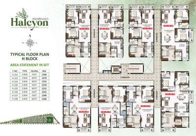 Project Image of 629.0 - 1341.0 Sq.ft 1 BHK Apartment for buy in Haridhruva Halcyon