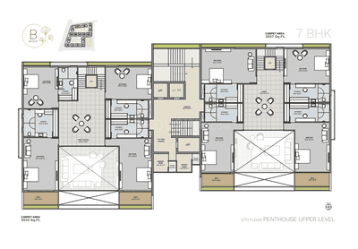 Project Image of 1911.0 - 6203.0 Sq.ft 3 BHK Apartment for buy in Avadh Ercole