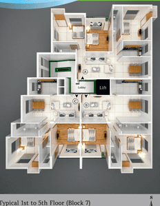 Project Image of 875.0 - 1462.0 Sq.ft 2 BHK Apartment for buy in Saket Nagar