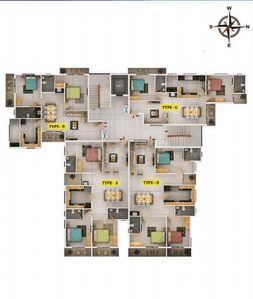 Project Image of 1040.0 - 1400.0 Sq.ft 2 BHK Apartment for buy in Dream Belcanto