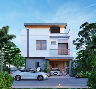Srika HPR Avani Villas Elevation 1