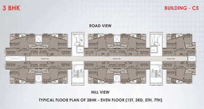 Project Image of 413.0 - 799.0 Sq.ft 1 BHK Apartment for buy in Xrbia