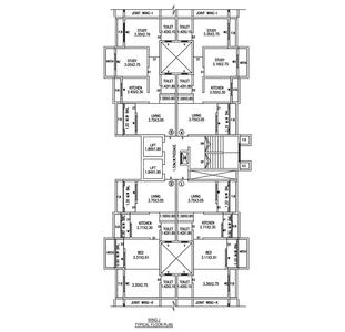 Project Image of 409.24 - 938.0 Sq.ft 1 BHK Apartment for buy in Vinay Unique Gardens