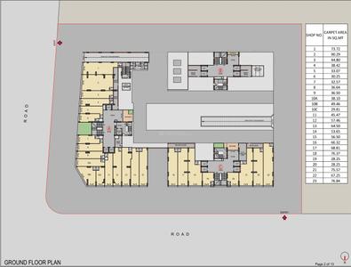 Project Image of 1198.24 - 2321.34 Sq.ft 3 BHK Apartment for buy in Goyal Orchid Gold