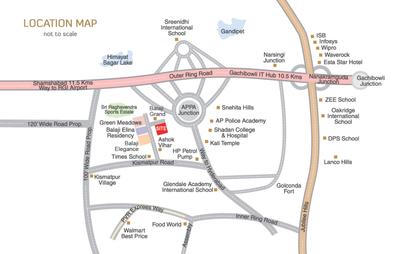 Credon Balaji Harmony Location Plan 1